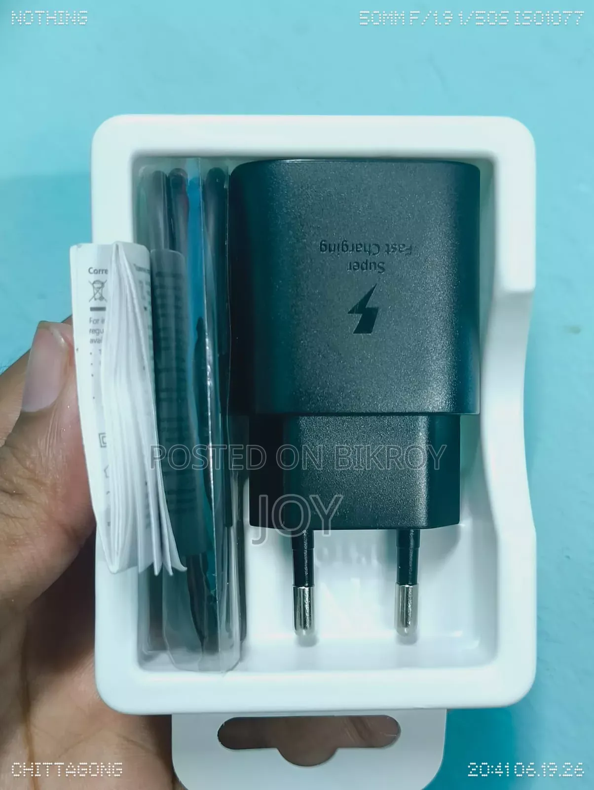 Samsung Original 25 W Charger