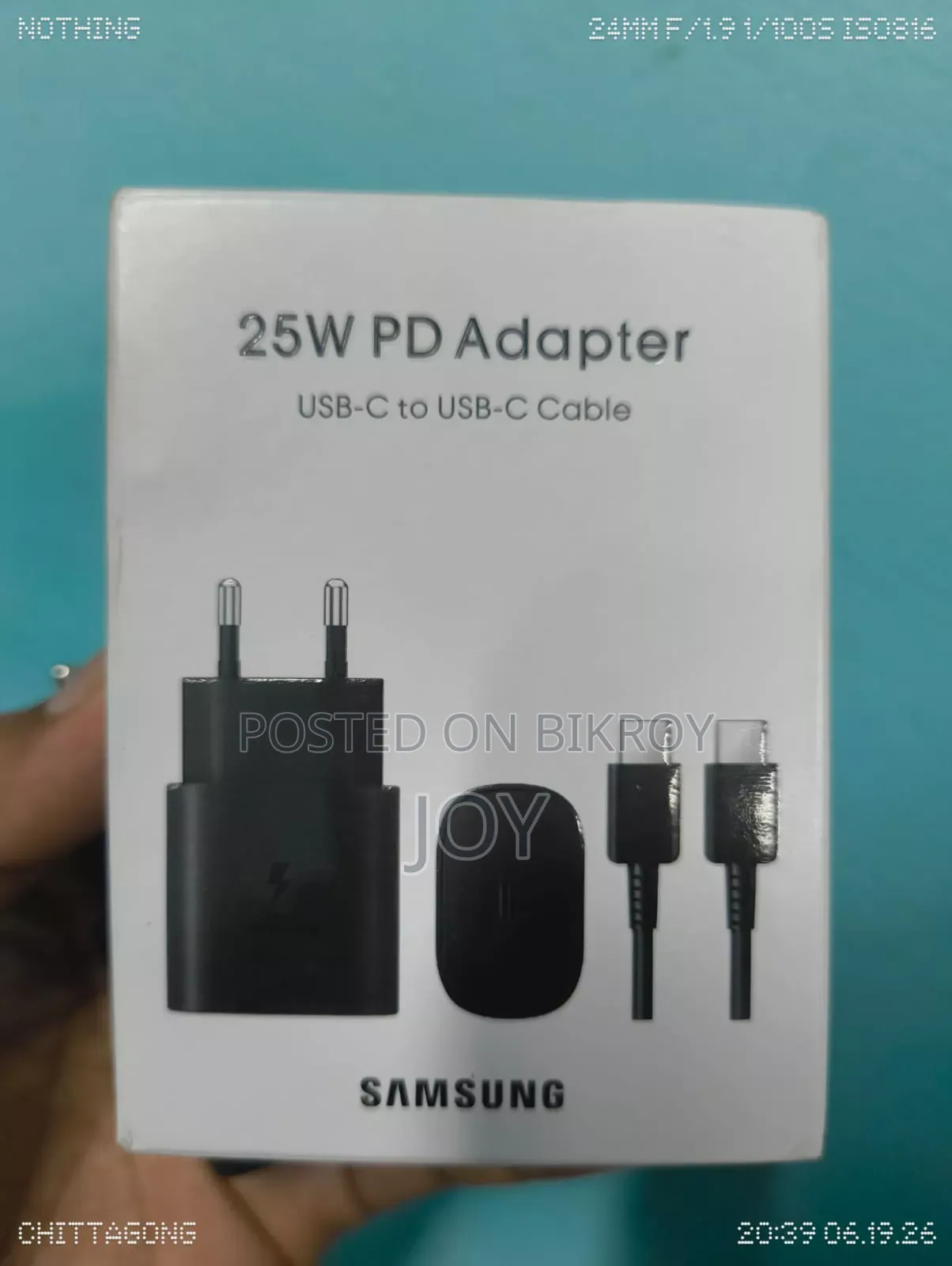 Samsung Original 25 W Charger
