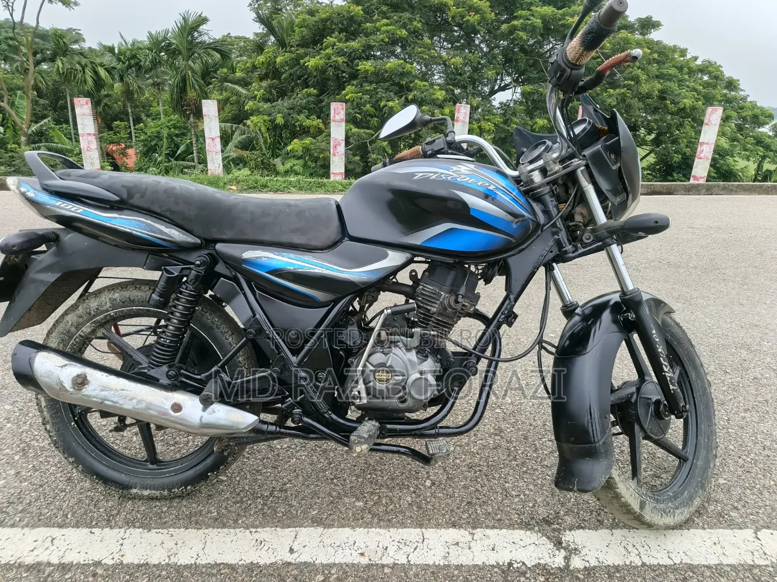 Bajaj Discover 100 2017 Green