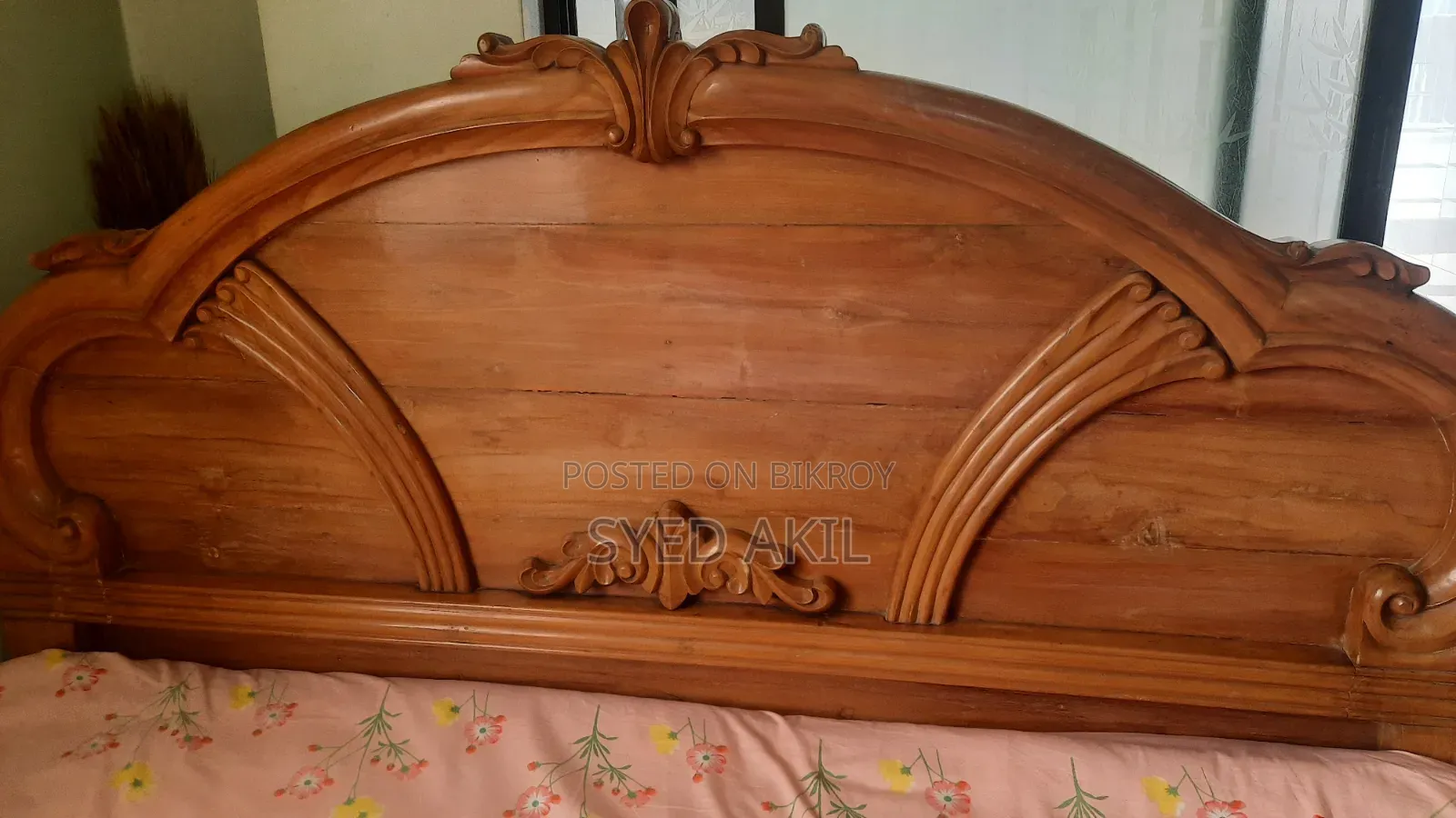 Teak Wood Bed