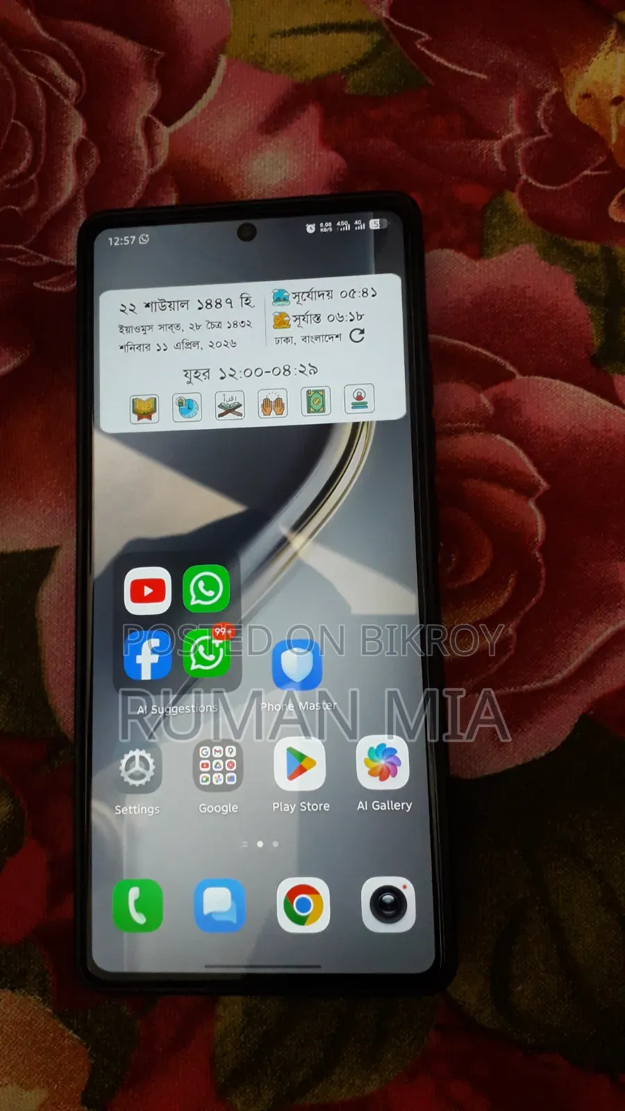 Tecno Camon 40 256 GB Gray