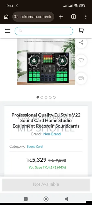 Sound card compatible with mobile and computer