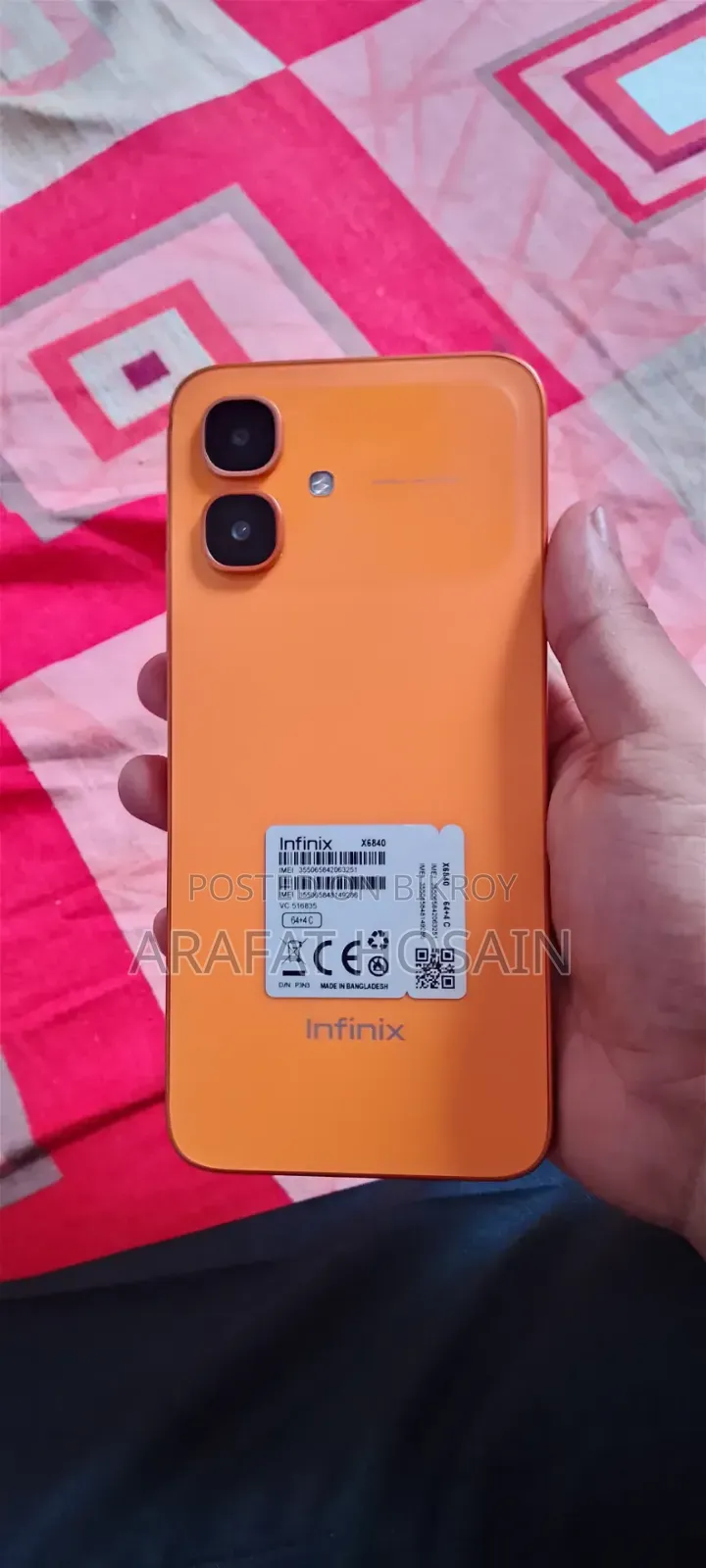 Infinix Smart 20 64 GB Orange
