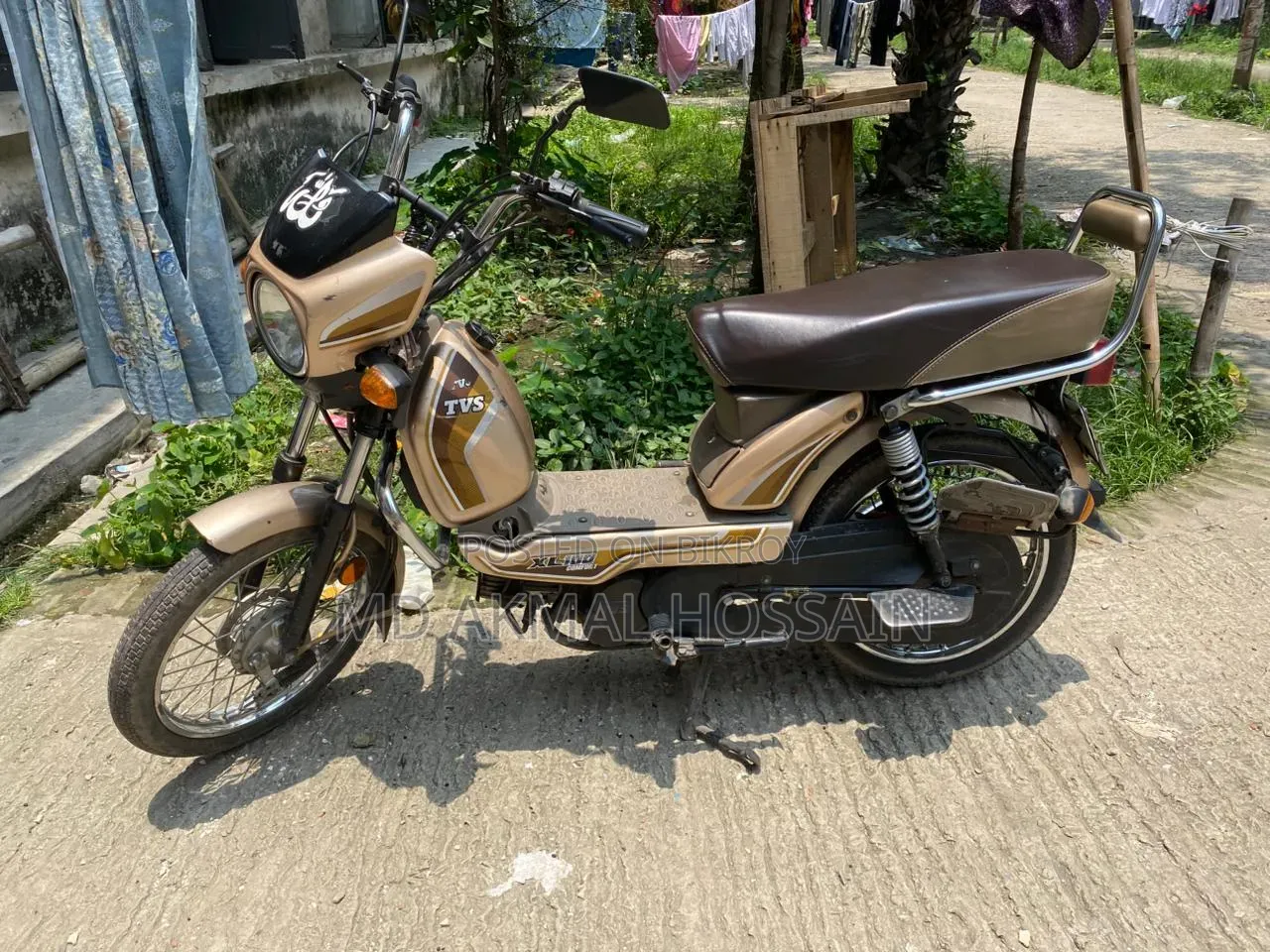 TVS XL 100 2022 Gold