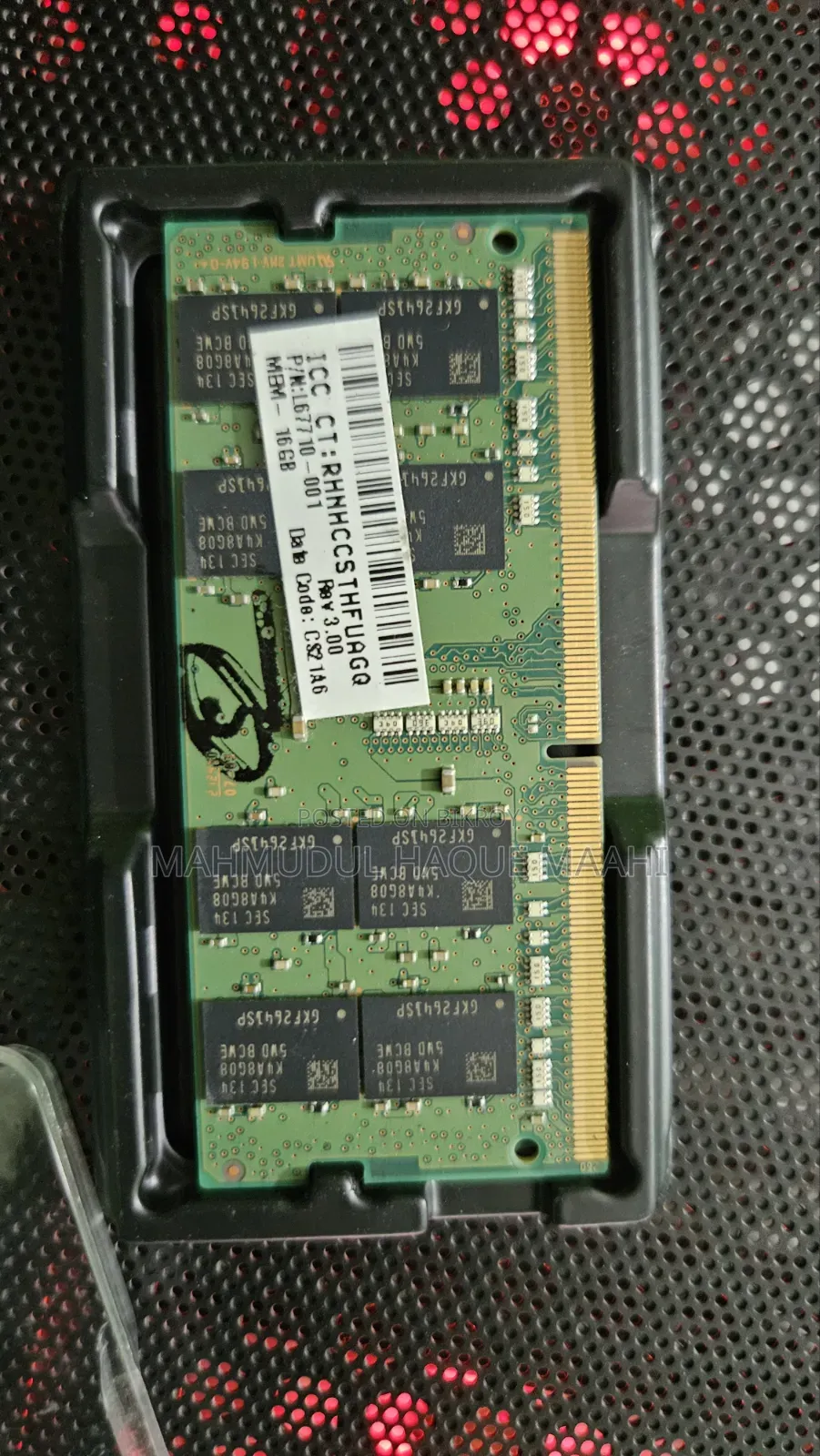 16 Gb Ddr4 Samsung Laptop Ram