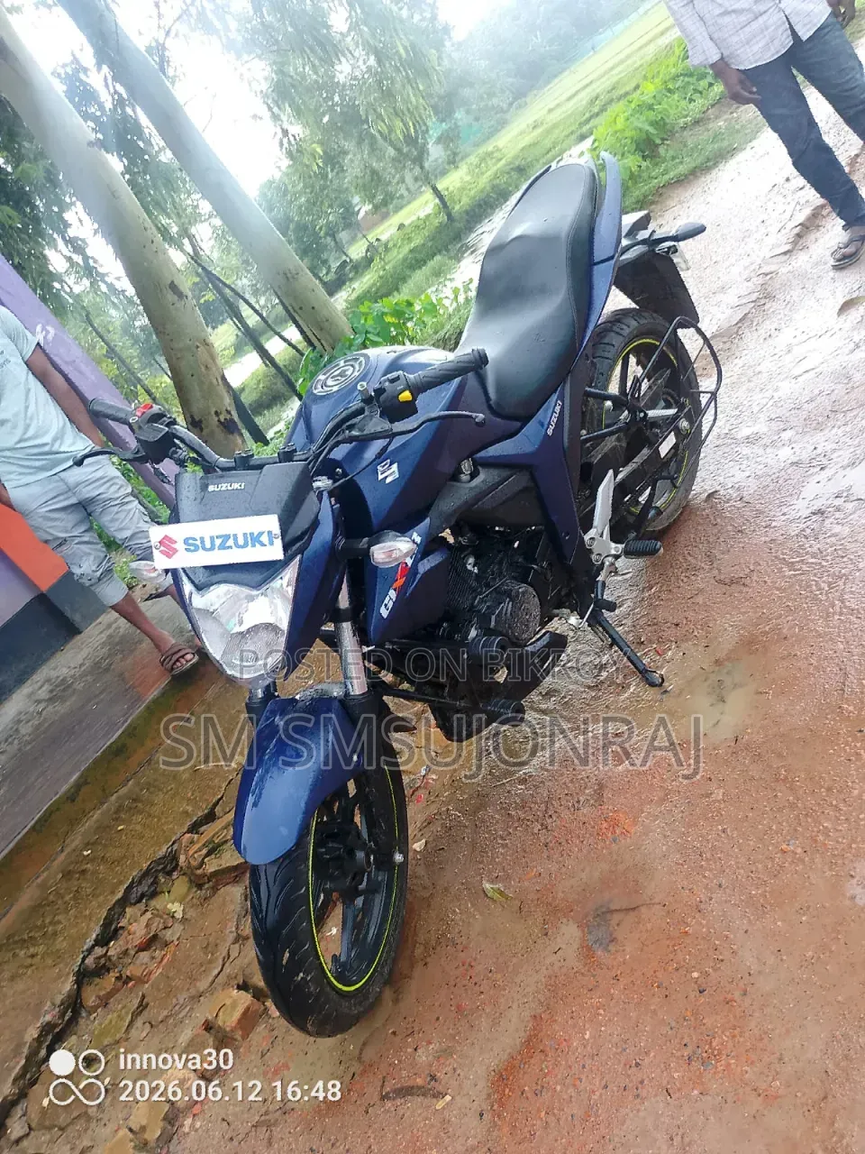 Suzuki Gixxer Monotone 2026 Blue