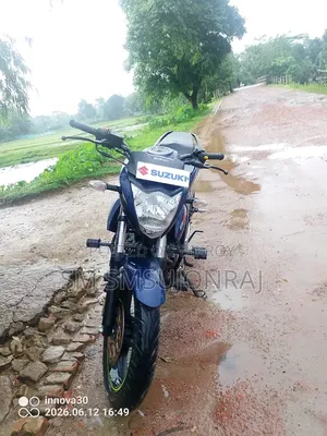 Suzuki Gixxer Monotone 2026 Blue