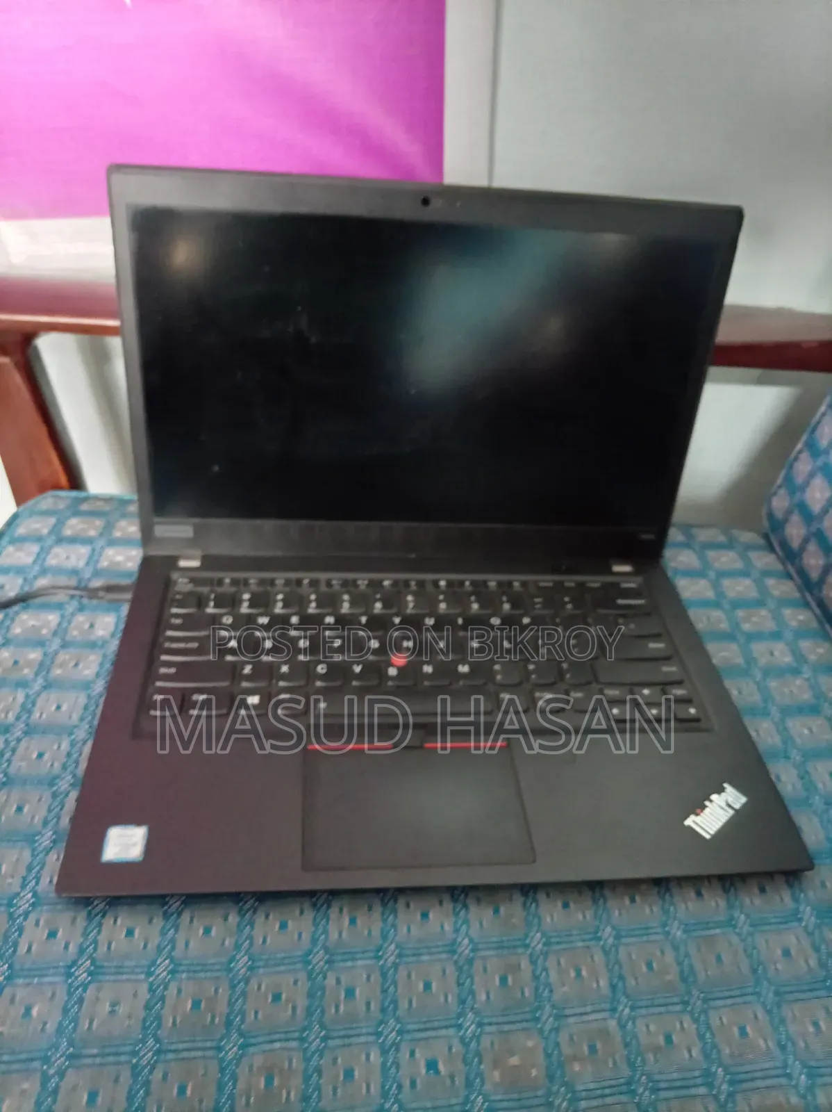 Laptop Lenovo ThinkPad T490s 8GB Intel Core I7 SSD 256GB