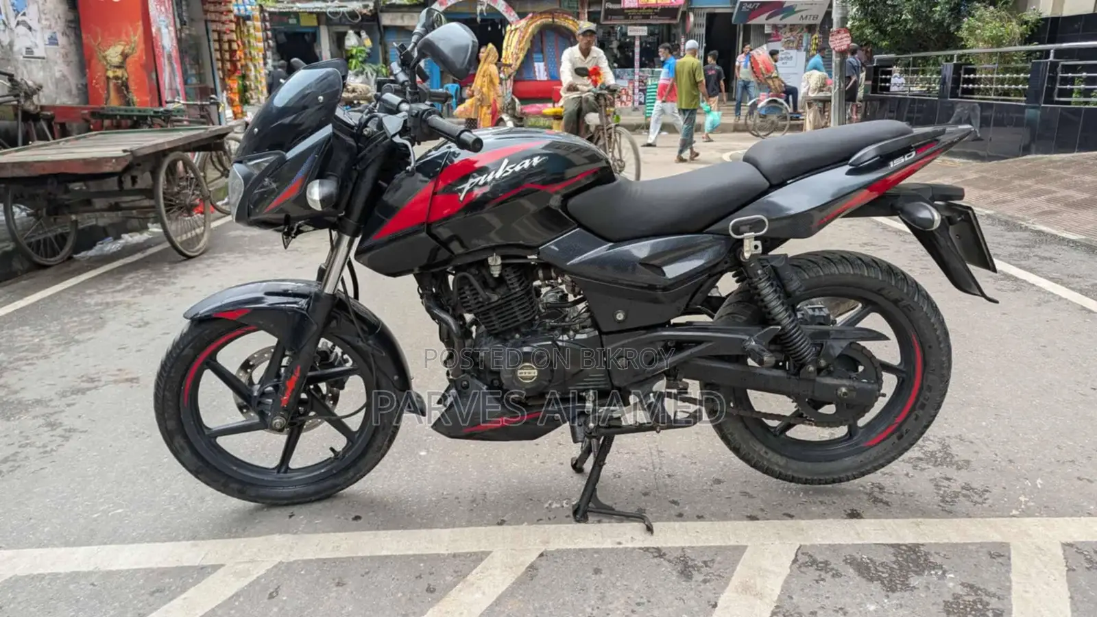 Bajaj Pulsar 150 2021 Red