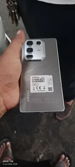 Infinix Note 50 Pro 256 GB Silver