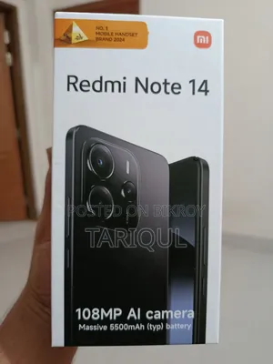 Xiaomi Redmi Note 14 4G 128 GB Black