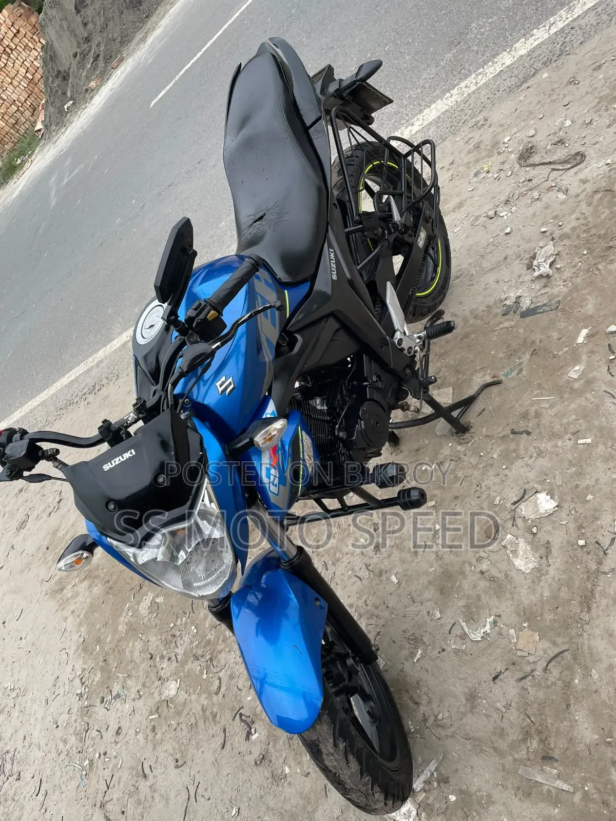 Suzuki Gixxer Monotone 2021 Blue