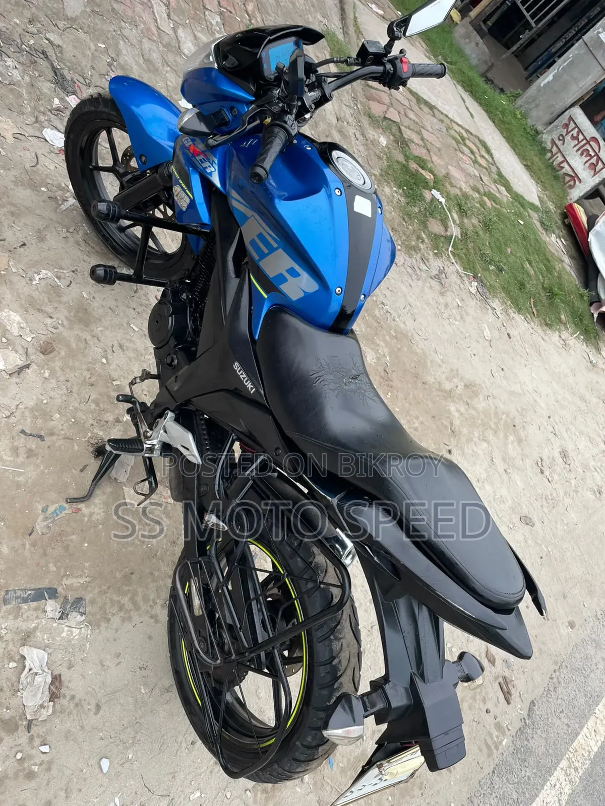 Suzuki Gixxer Monotone 2021 Blue