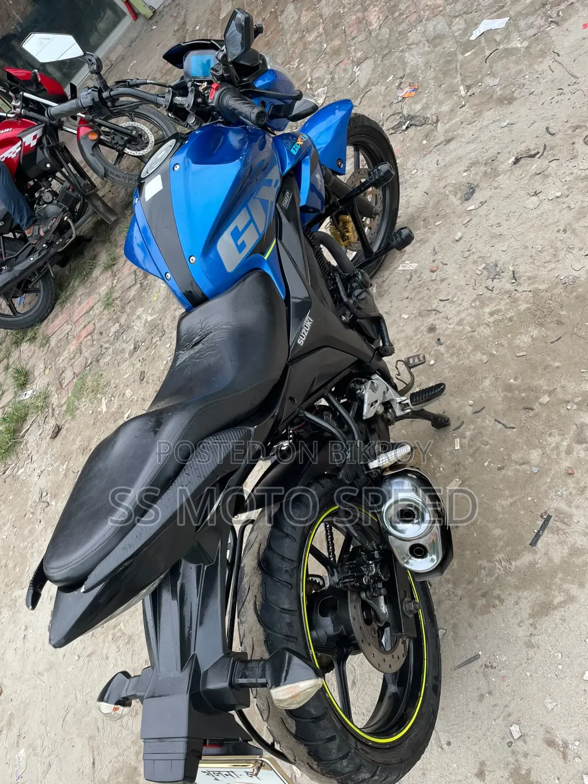 Suzuki Gixxer Monotone 2021 Blue