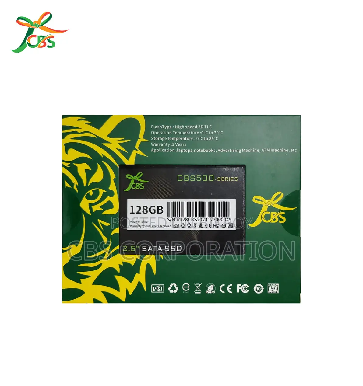 Cbs 128gb 2.5" Sata Ssd
