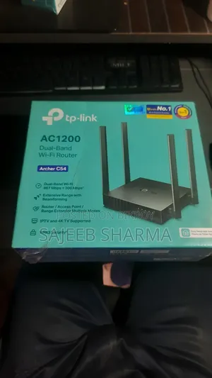 Tp-Link Archer C54 Dual-Band Wi-Fi Router (4 Months Used | Full Fresh)