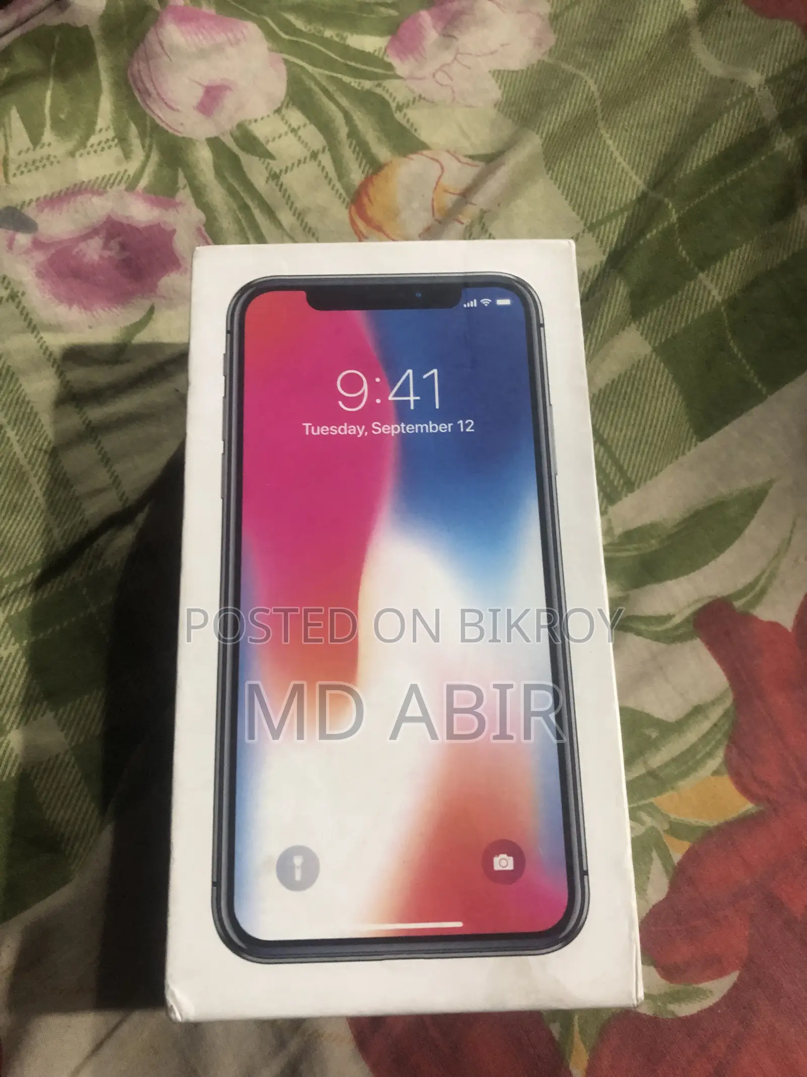 অ্যাপল আইফোন এক্স ৬৪ জিবি ব্ল্যাক