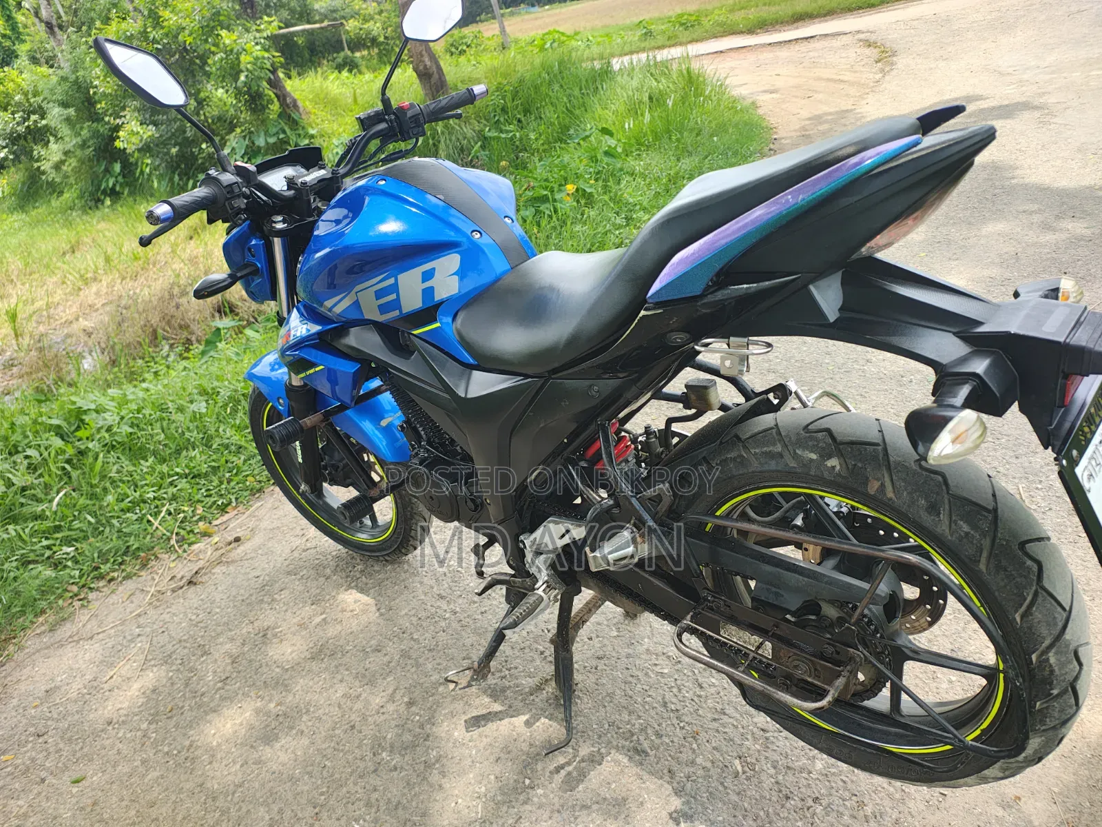 Suzuki Gixxer Monotone 2021 Blue