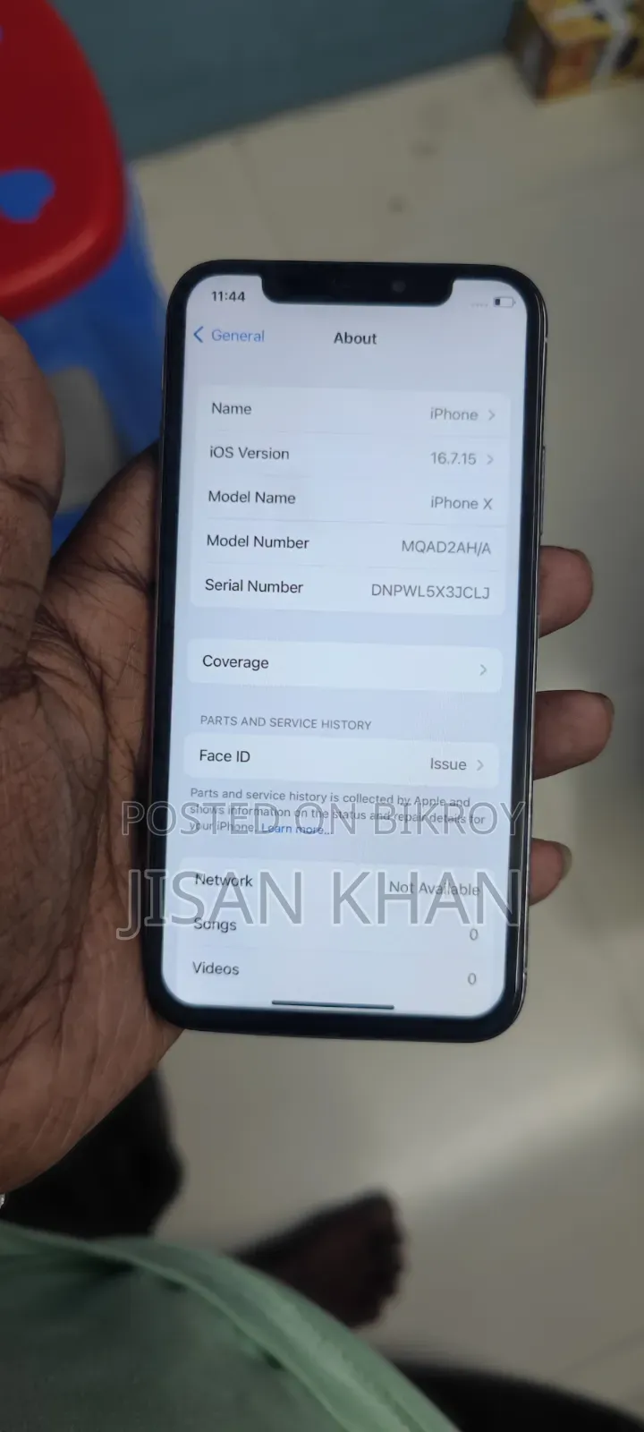 Apple iPhone X 64 GB White