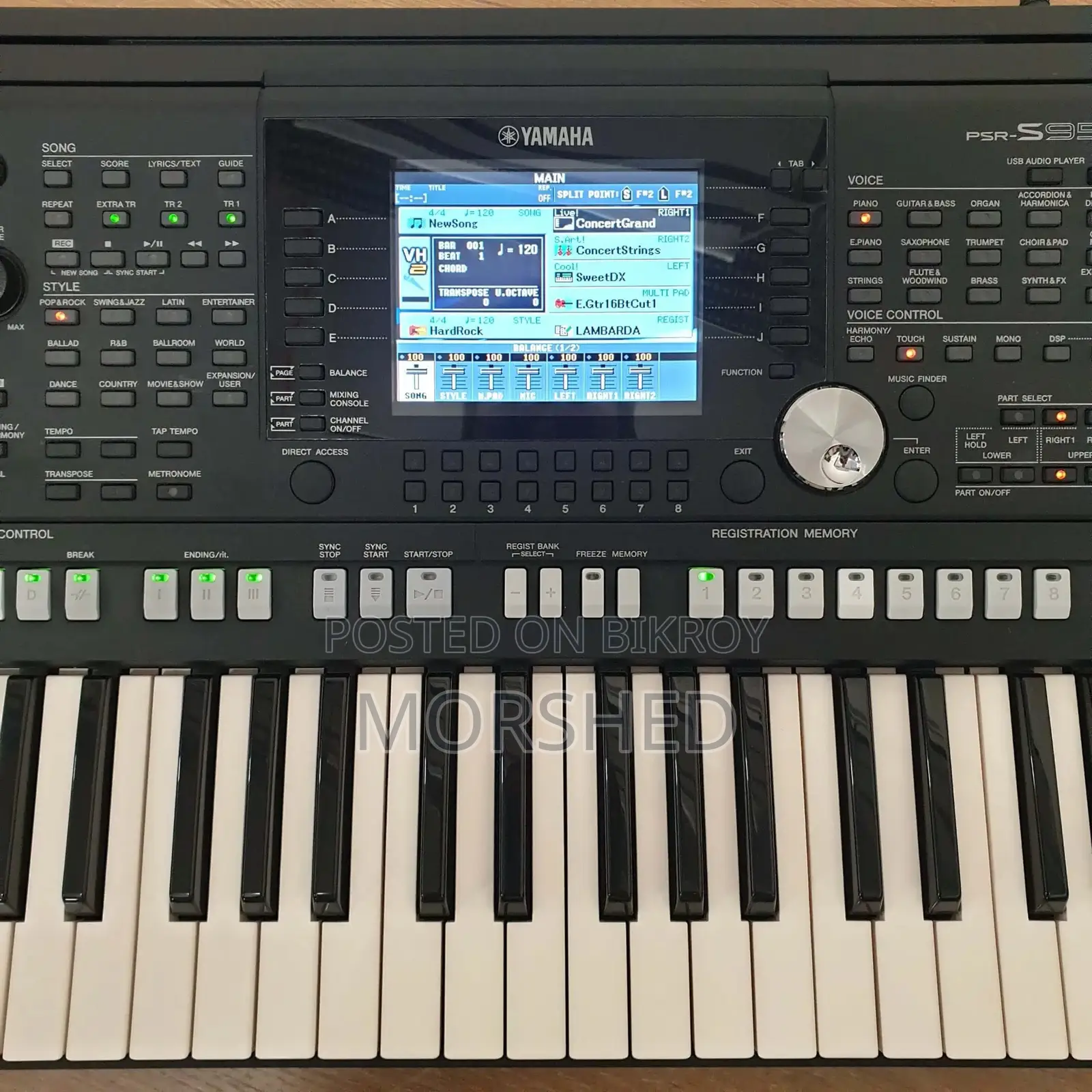 Yamaha PSR S-950 Professional Workstation With Indian Expansion
