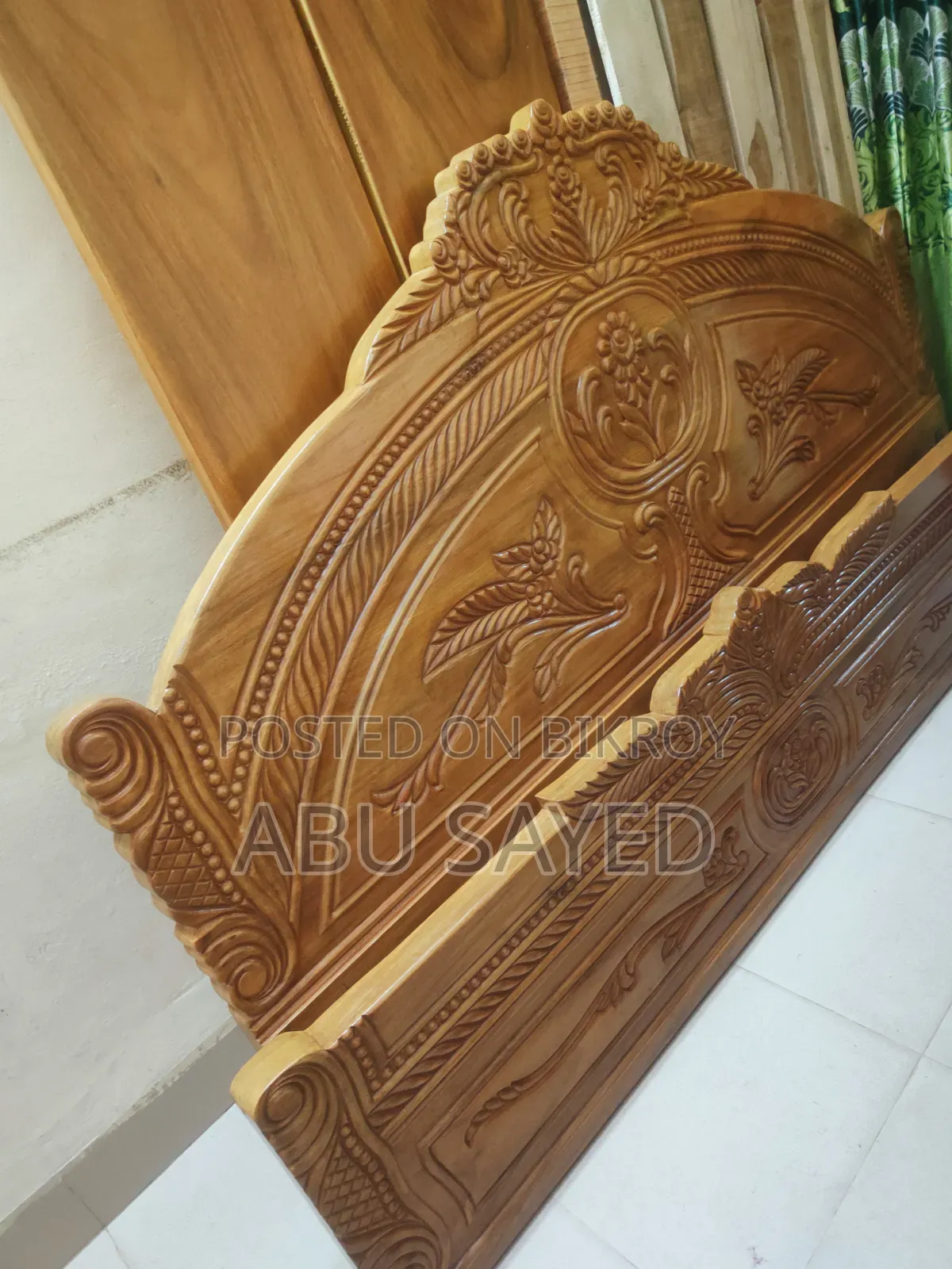 Teak wood box bed 6/7 made to order