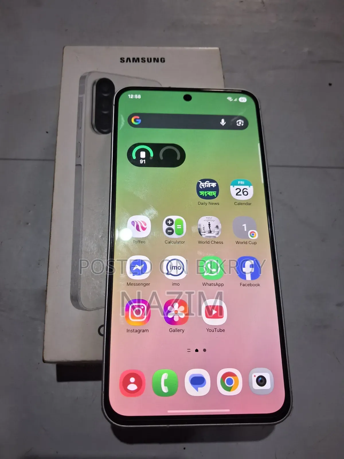 Samsung Galaxy A56 128 GB White