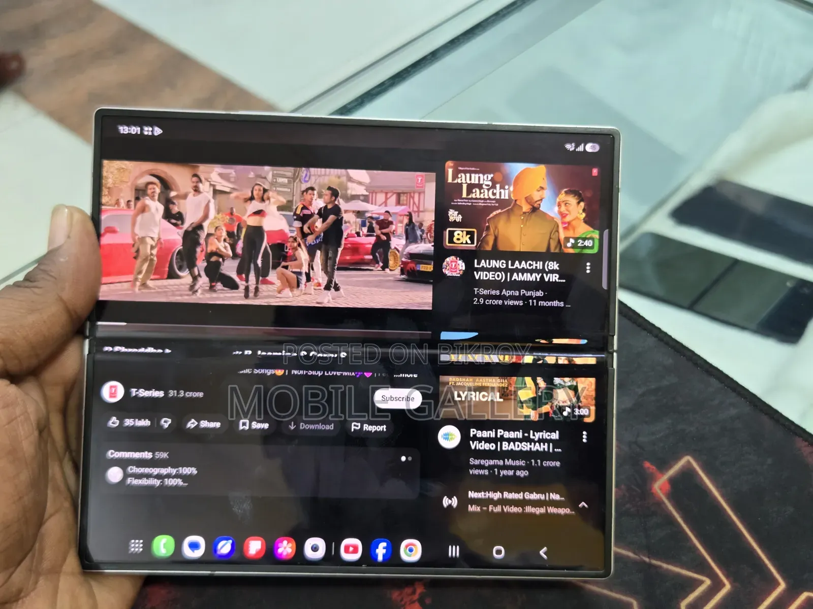 Samsung Galaxy Z Fold6 256 GB Silver