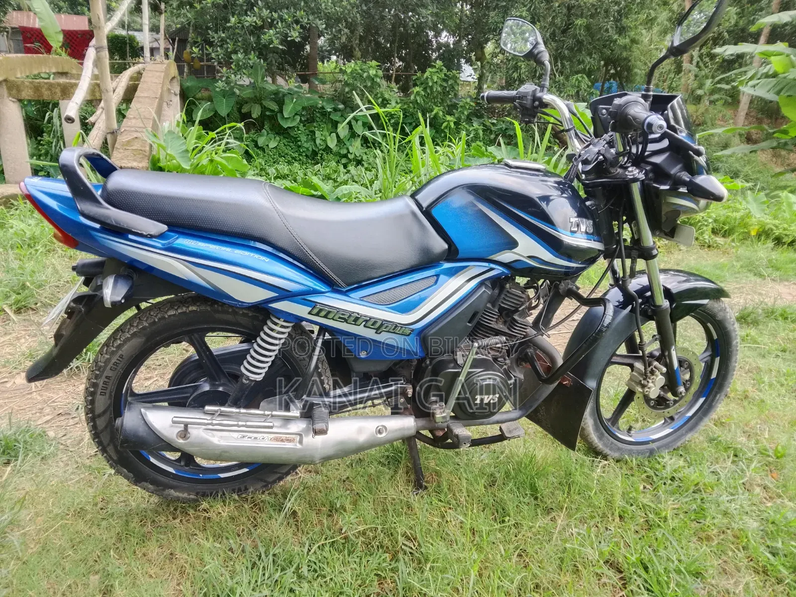 TVS Metro Plus 2023 Blue