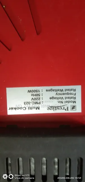 Prestige Multi Cooker Model: Pmc- 323
