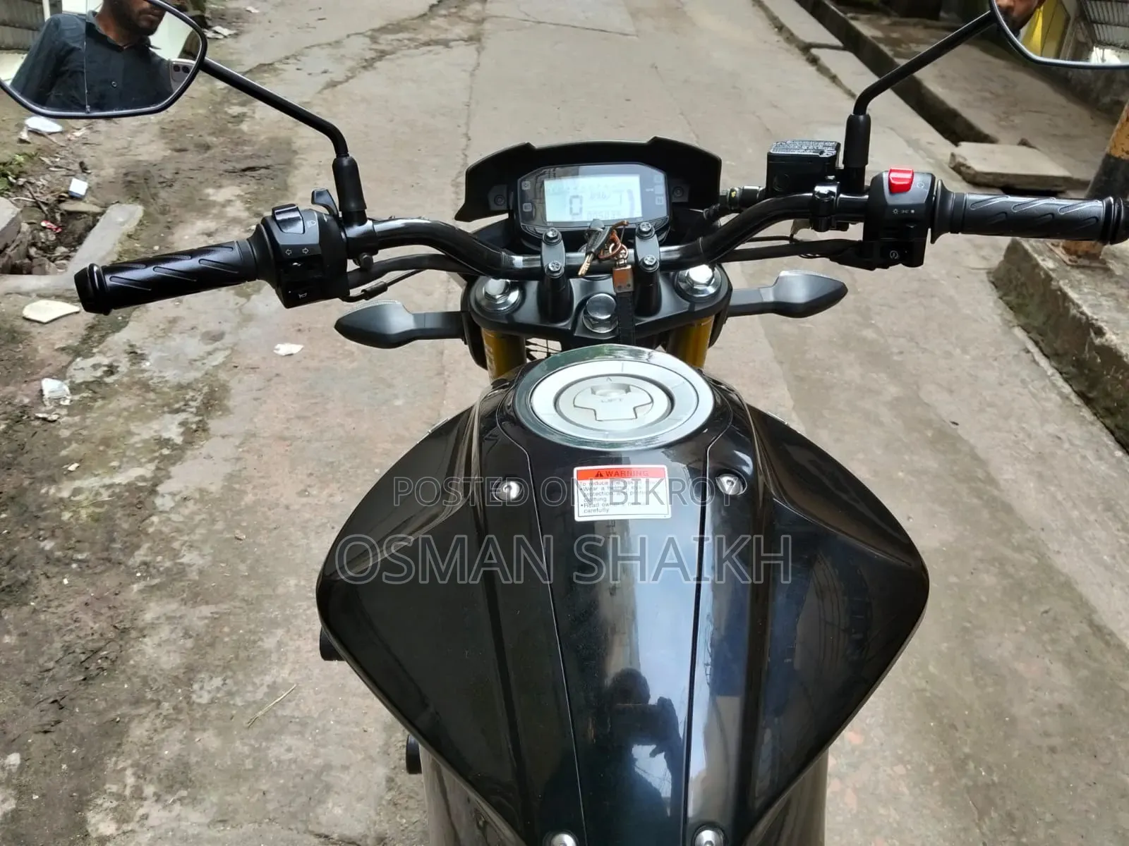 Suzuki Gixxer Monotone 2025 Black