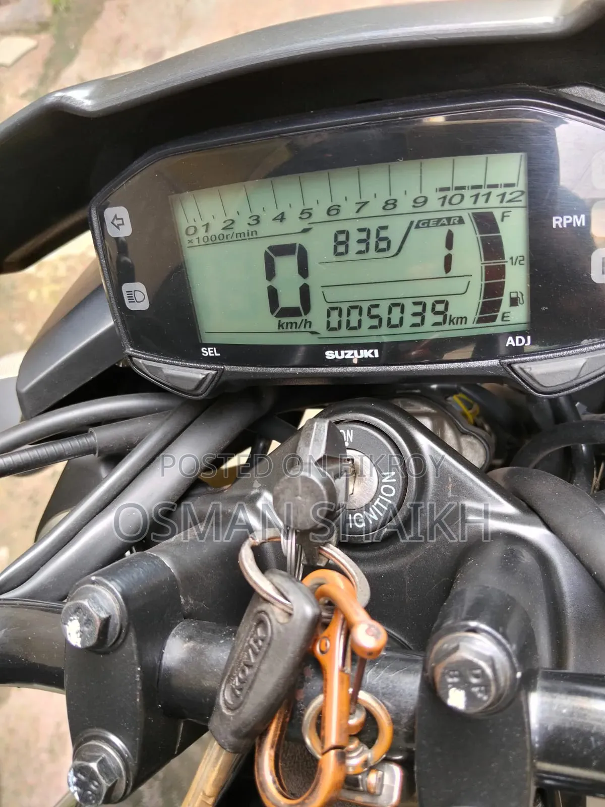 Suzuki Gixxer Monotone 2025 Black