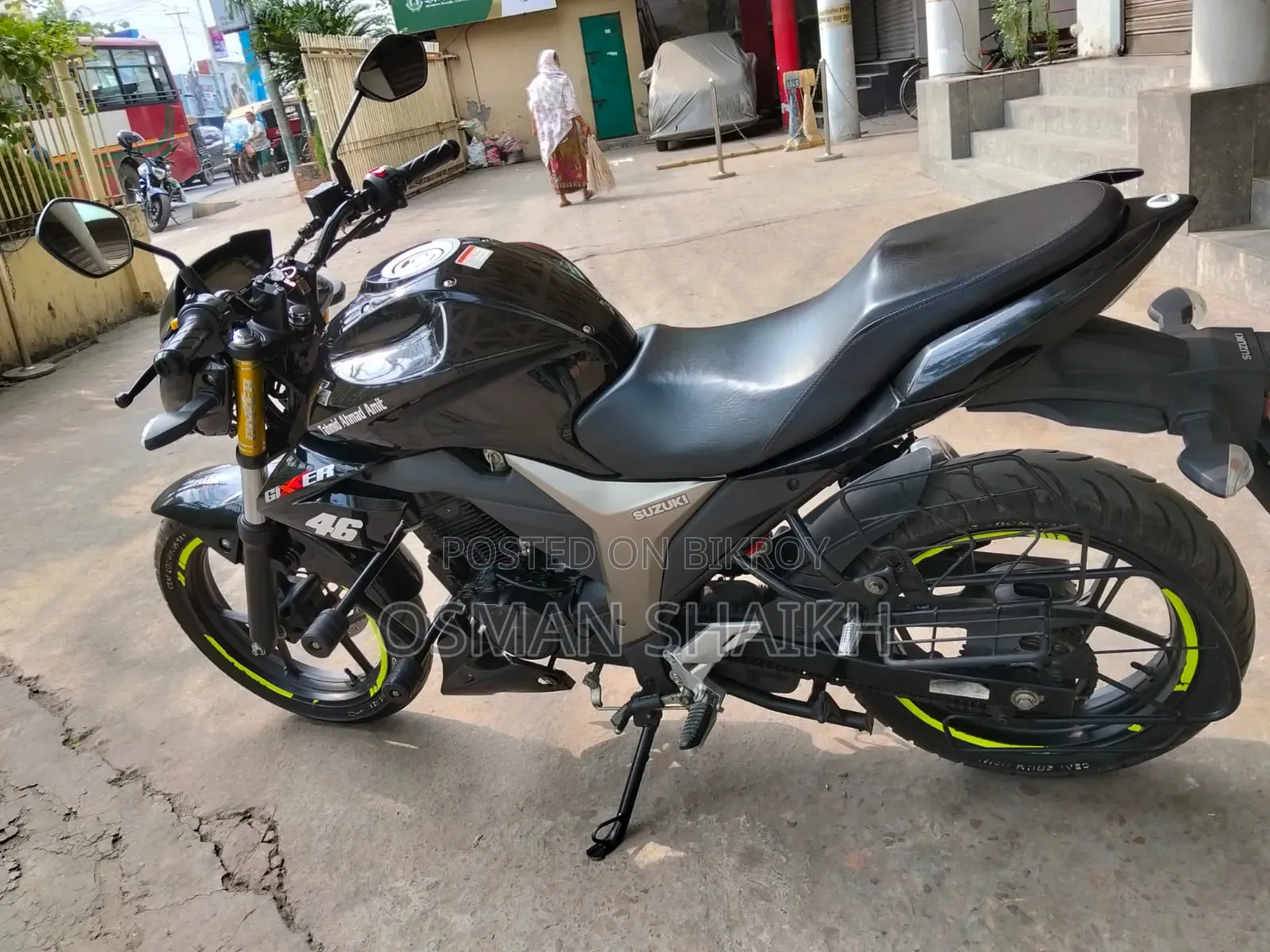Suzuki Gixxer Monotone 2025 Black