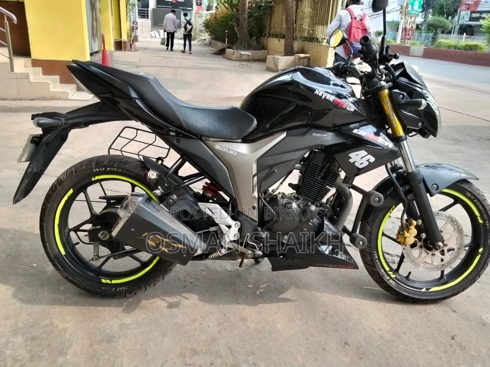 Suzuki Gixxer Monotone 2025 Black