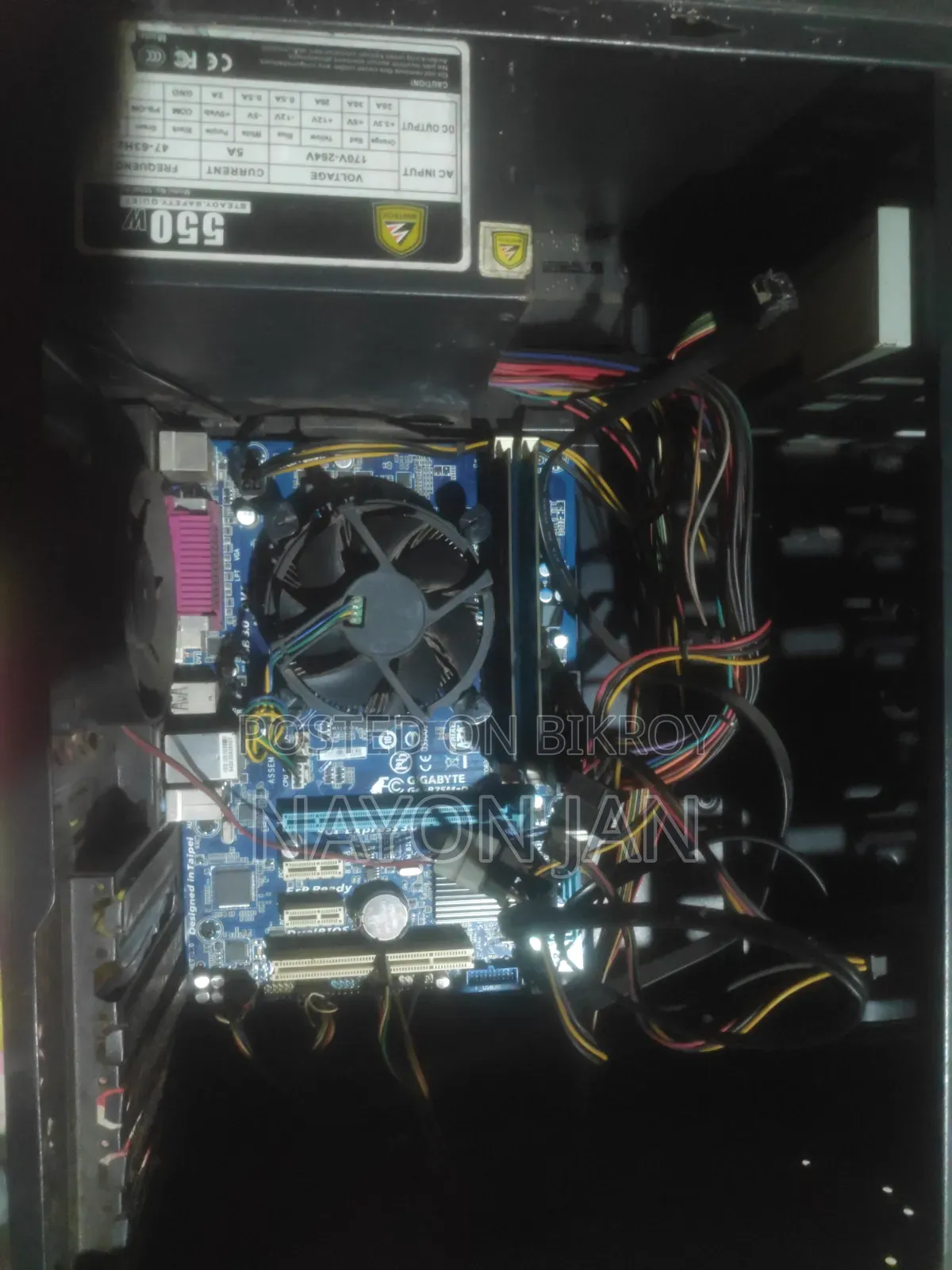 Desktop Computer Gigabyte 8GB Intel Core I3 SSD 128GB
