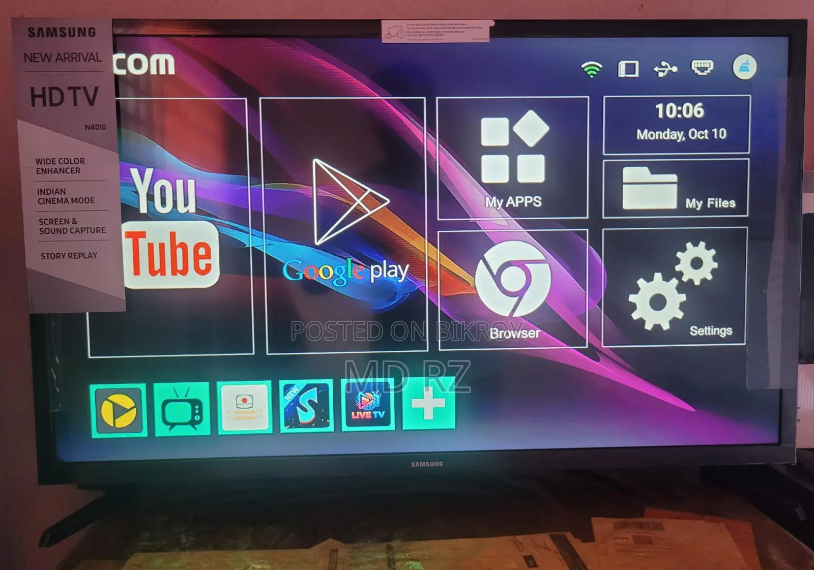 Samsung 32" Basic LED TV + Android TV Box
