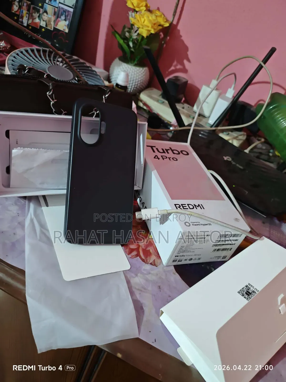Xiaomi Redmi Turbo 4 Pro 256 GB Black