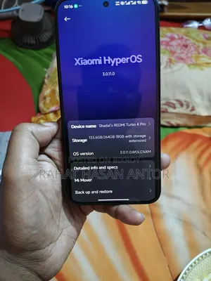 Xiaomi Redmi Turbo 4 Pro 256 GB Black