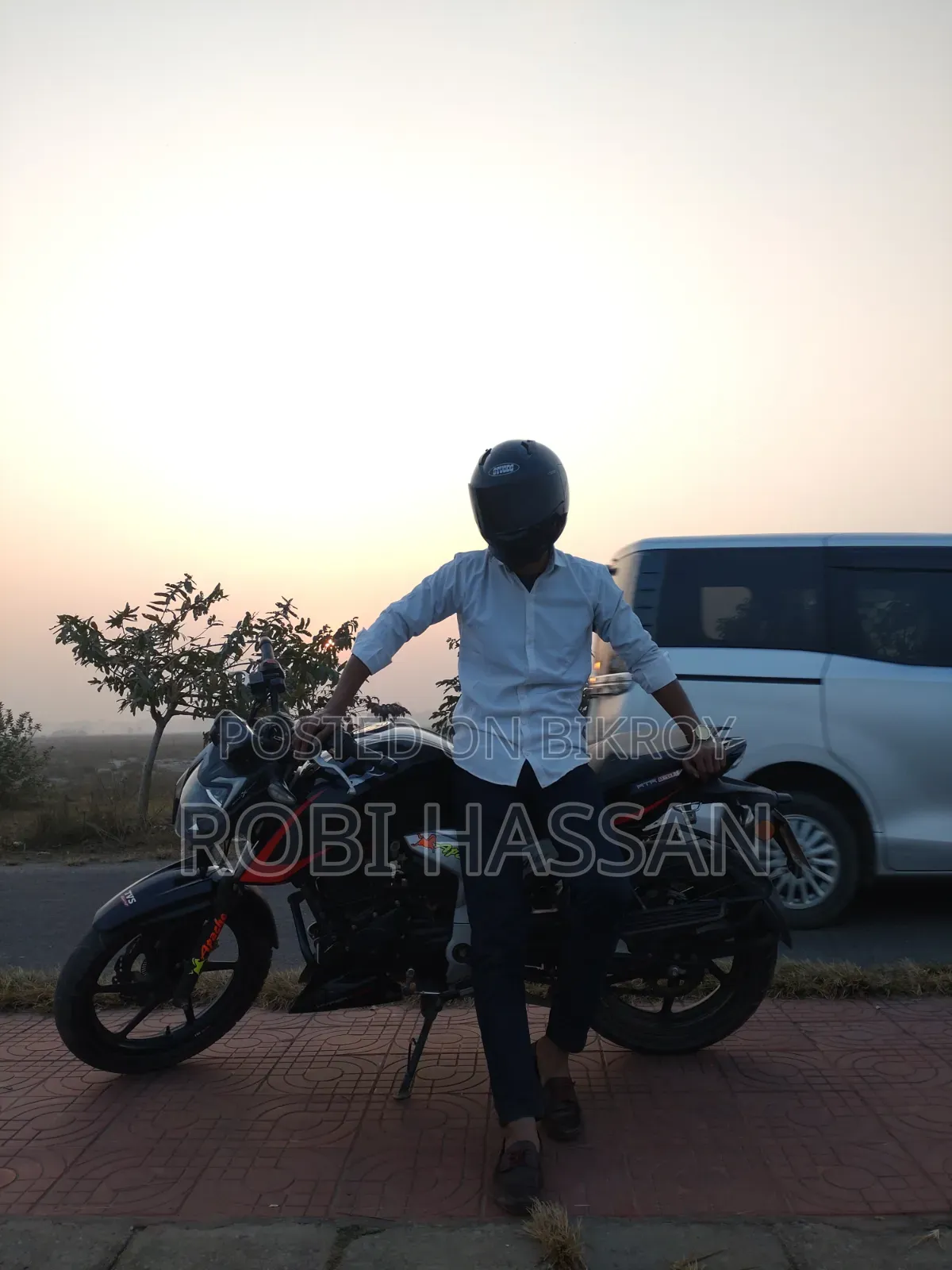 TVS Apache 160 4V 2024 Black