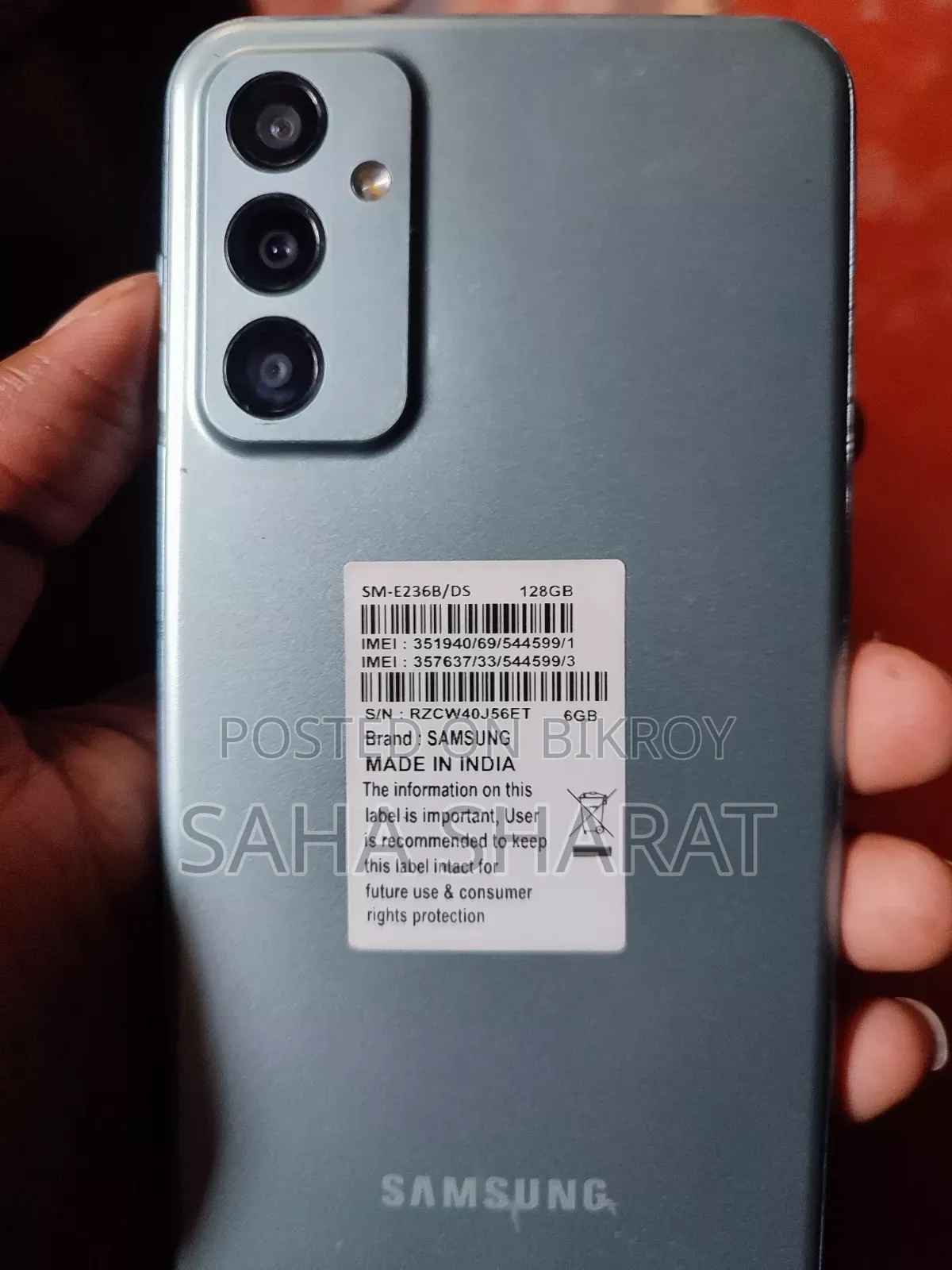 Samsung Galaxy F23 128 GB Blue