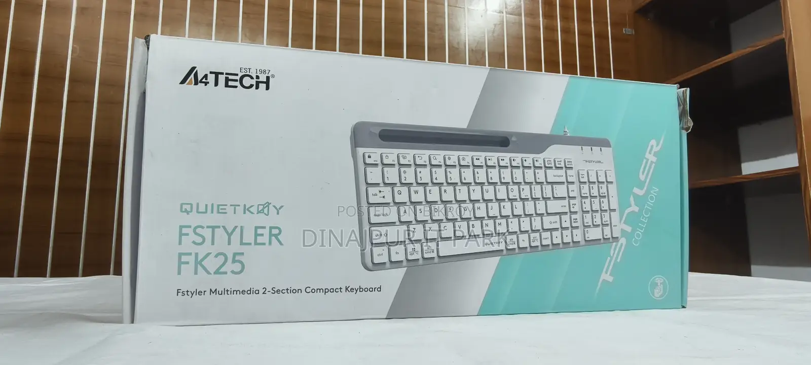 A4tech Fstyler Fk25 Quietkey Usb Multimedia Keyboard