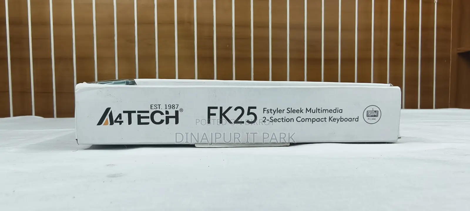 A4tech Fstyler Fk25 Quietkey Usb Multimedia Keyboard