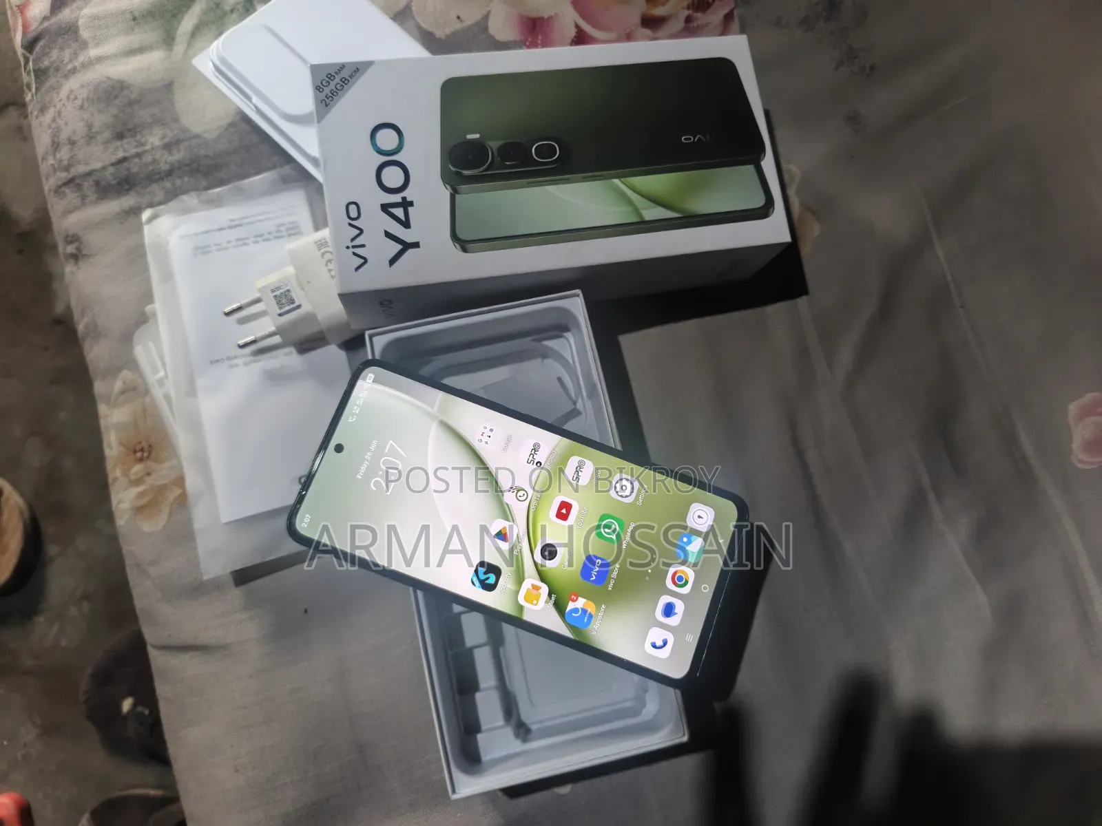 Vivo Y400 4G 256 GB Gray