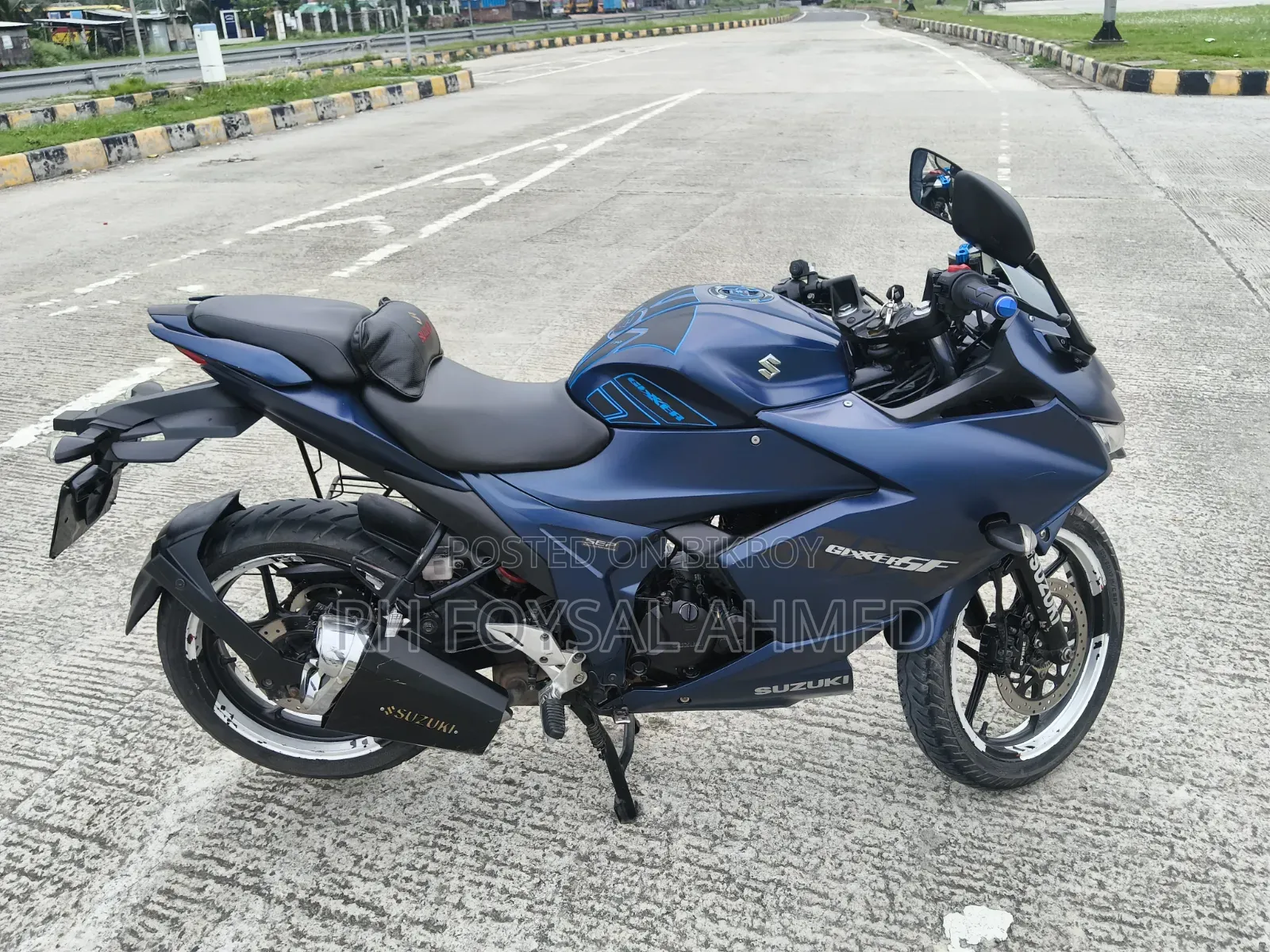 Suzuki Gixxer Fi ABS 2023 Blue