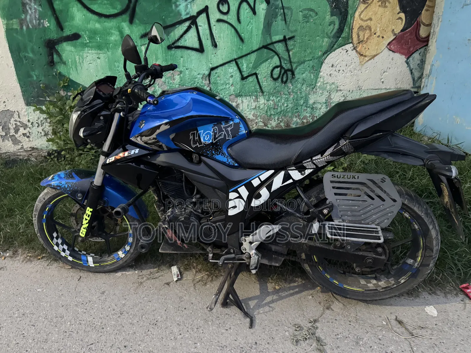 Suzuki Gixxer Monotone 2018 Blue