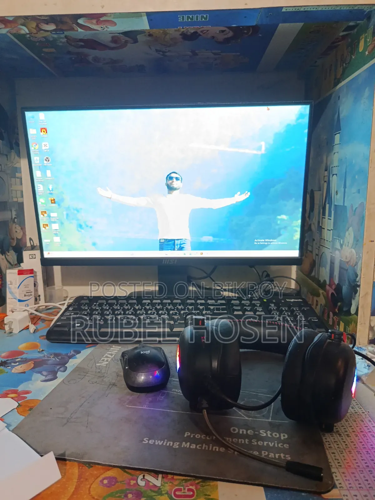 Desktop Computer 8GB AMD Ryzen 5 HDD 512GB