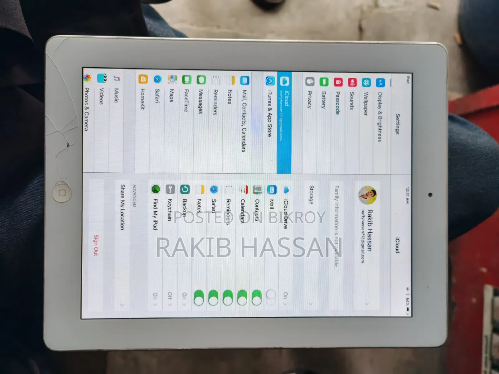 Apple iPad 4 Wi-Fi 16 GB Silver