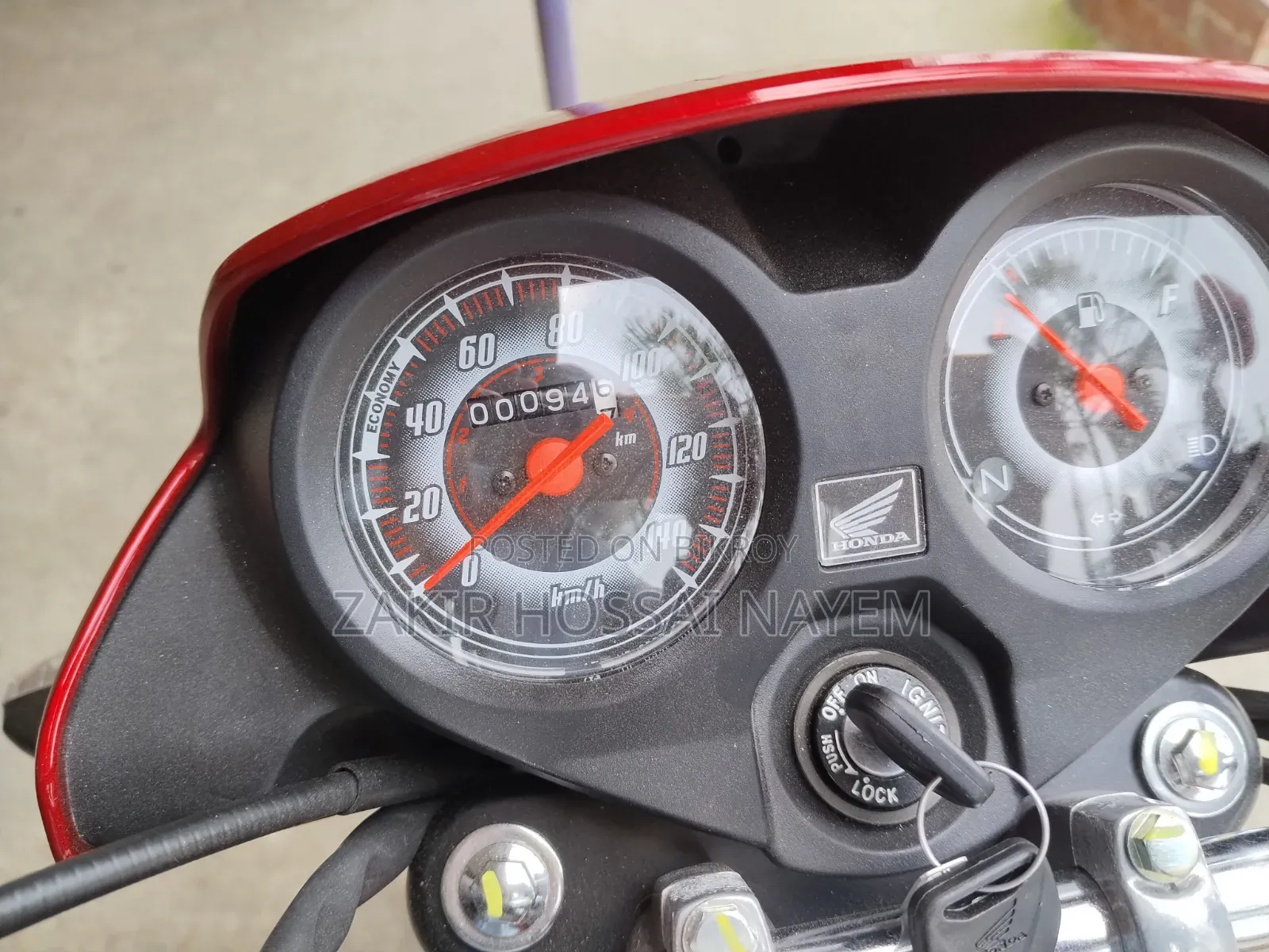 Honda CG110 2026 Black