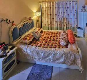 1 Bed (7' By 5'), 1 Dressing Table, 1 Almirah, 1 Sofa