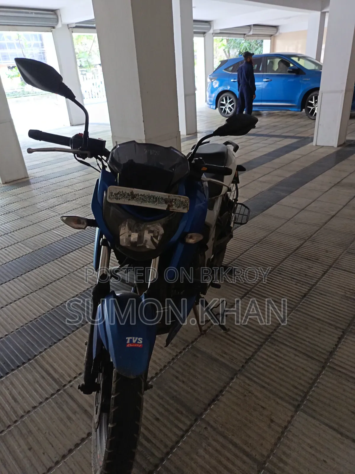 TVS Apache 160 4V 2020 Blue