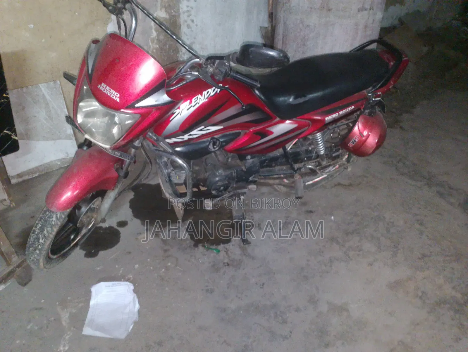 Hero Splendor Pro 2010 Red